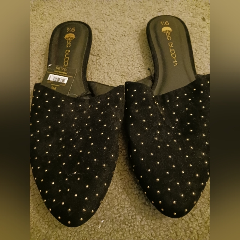 Rhinestone slide flats